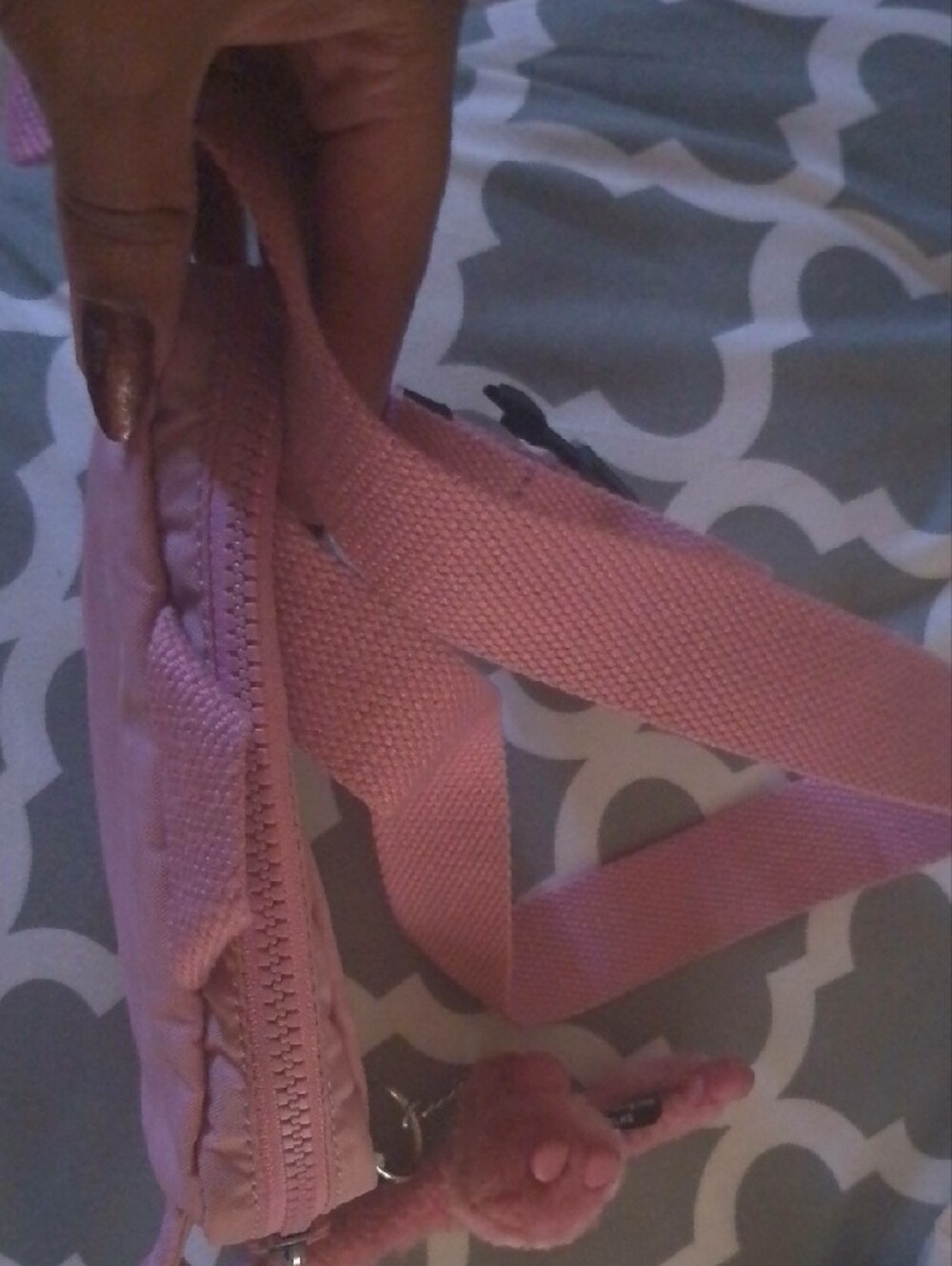 Kipling Blush Pink Crossbody Belt Bag - Picture 3 of 4